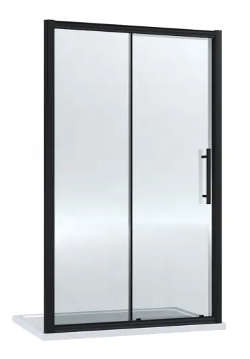 Душевая дверь 8007-1B 80x190 см раздвижная стекло Прозрачное 6 мм OportoShower 