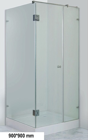 Душевой уголок KM53 90x90x190 см прозрачное стекло 8 мм