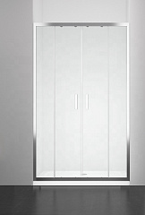 Душевая дверь 8007-2CH раздвижная стекло Прозрачное 6 мм OportoShower 