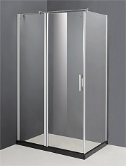 Душевой уголок 8104 распашная дверь стекло Прозрачное высота 190 см OportoShower