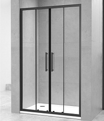Душевая дверь 8007-2B раздвижная стекло Прозрачное 6 мм OportoShower 